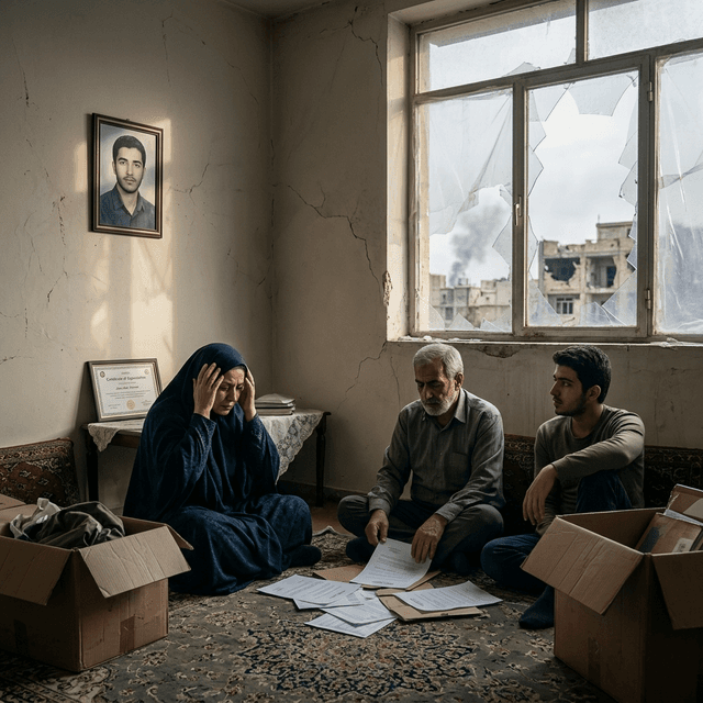 آسیب به مسکن و عدم توان پرداخت ودیعه